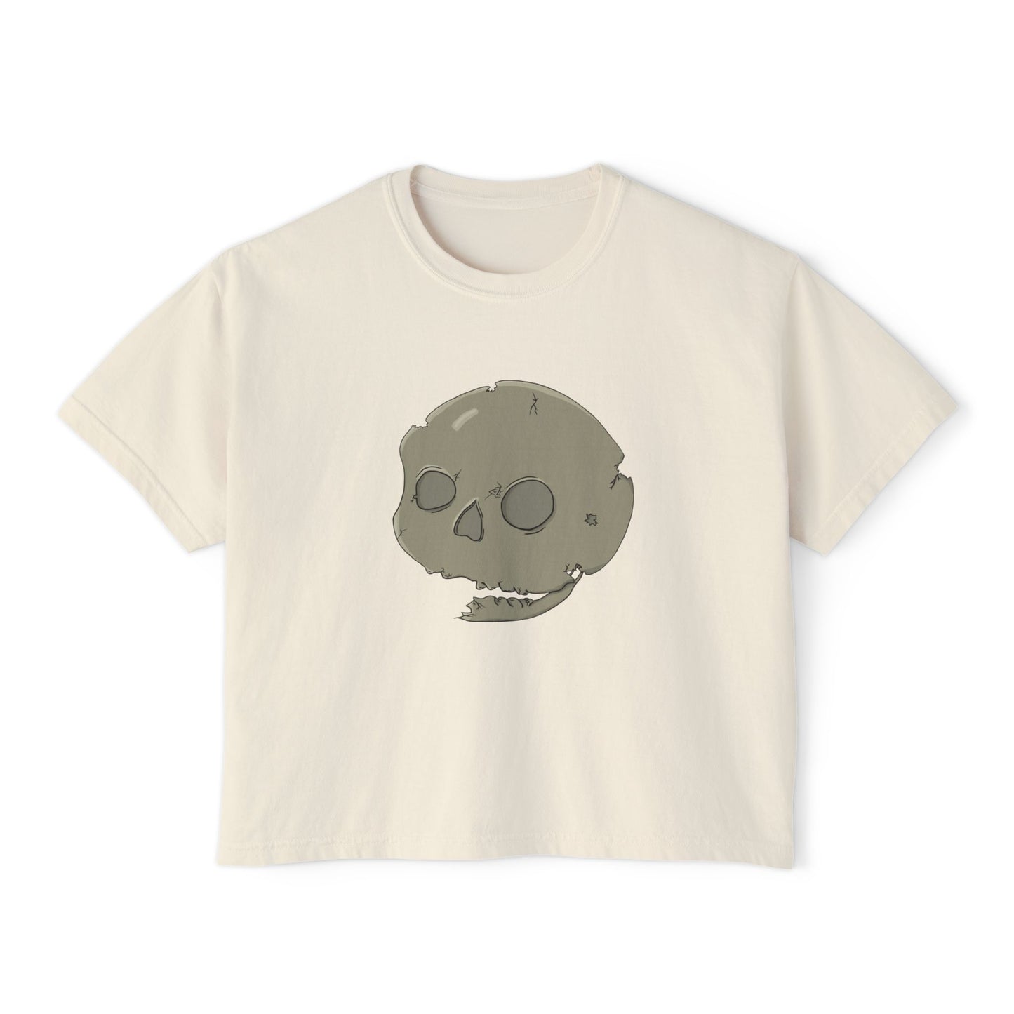 Skull Boxy Tee