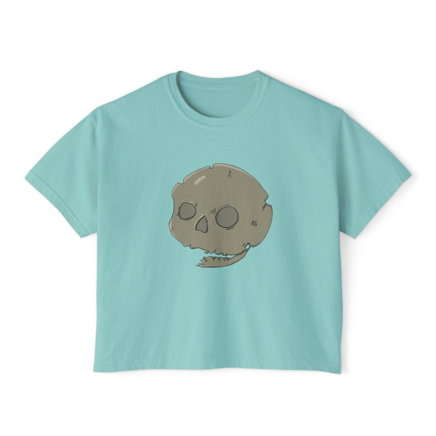 Skull Boxy Tee