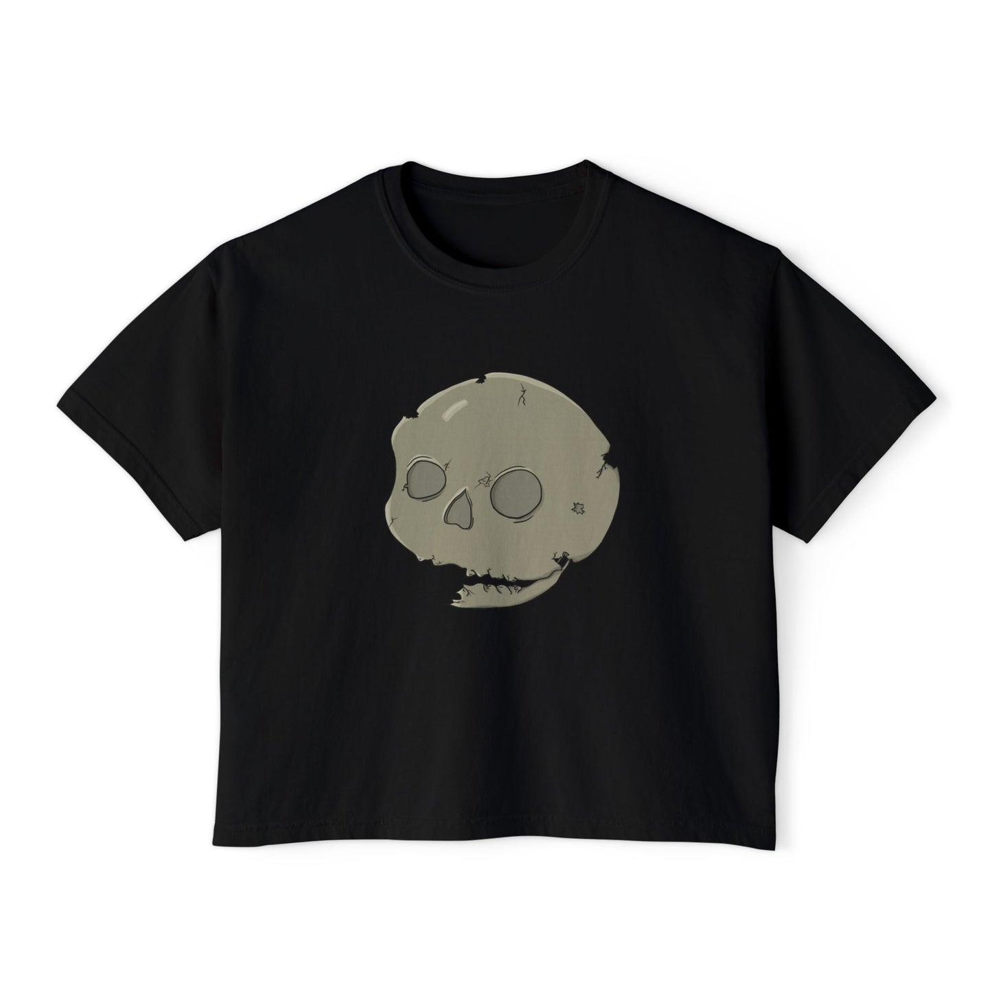 Skull Boxy Tee
