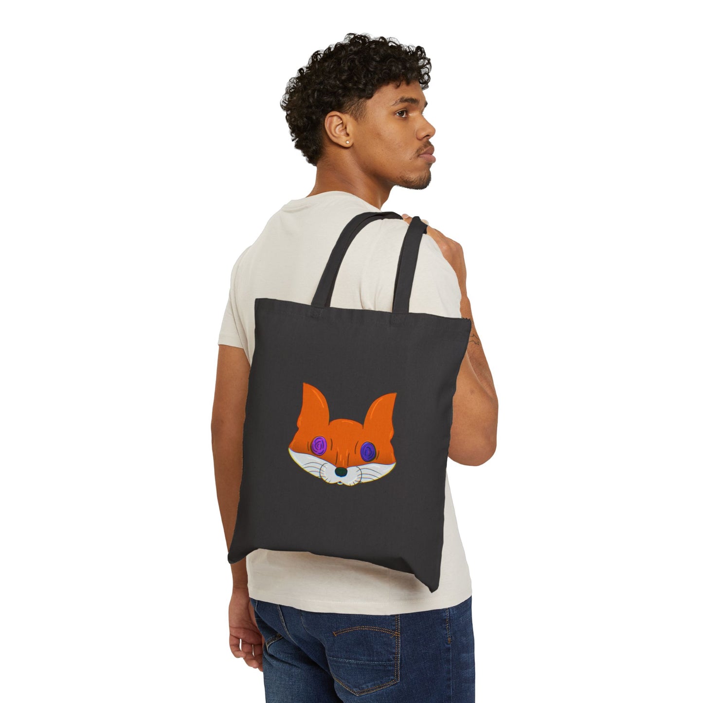 CrypticFox Cotton Tote Bag