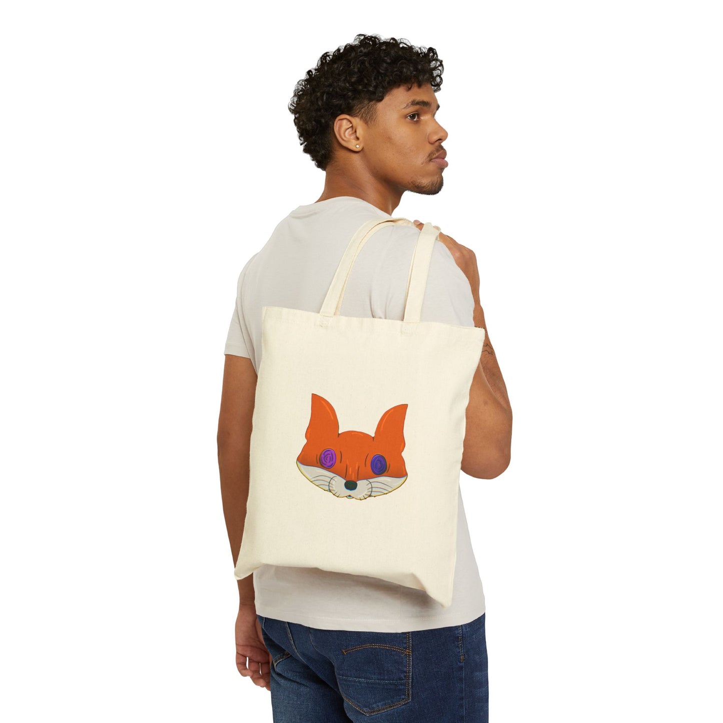 CrypticFox Cotton Tote Bag
