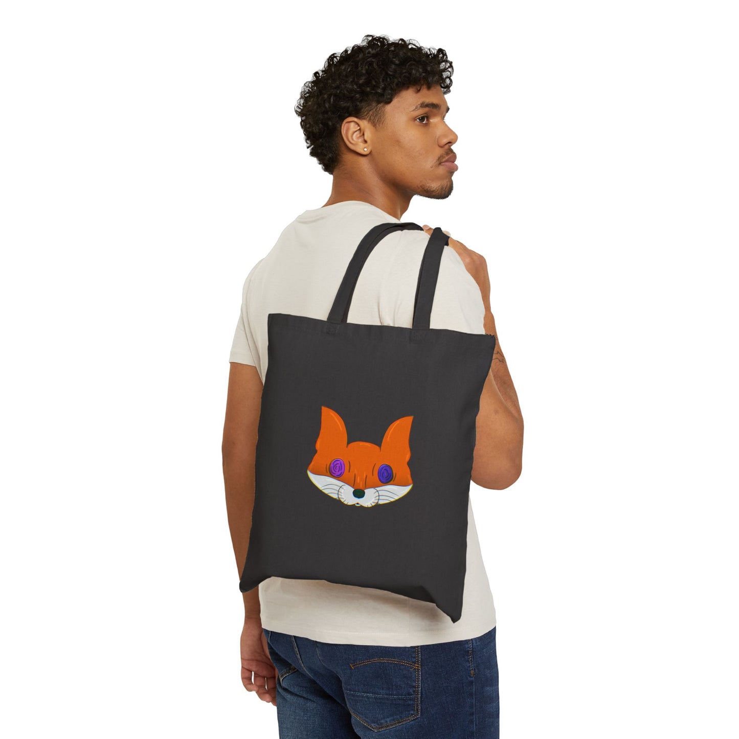 CrypticFox Cotton Tote Bag
