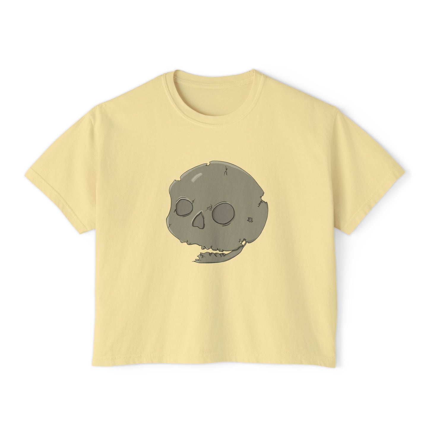 Skull Boxy Tee
