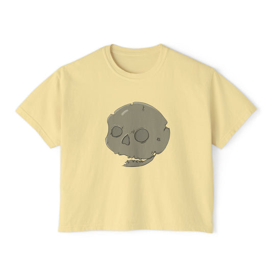 Skull Boxy Tee
