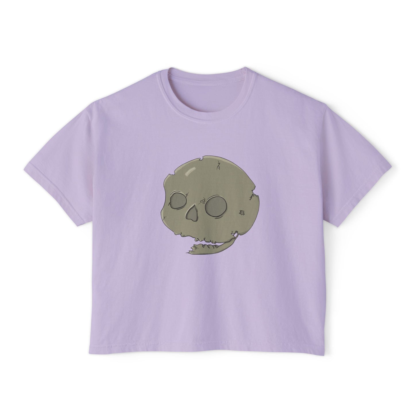 Skull Boxy Tee