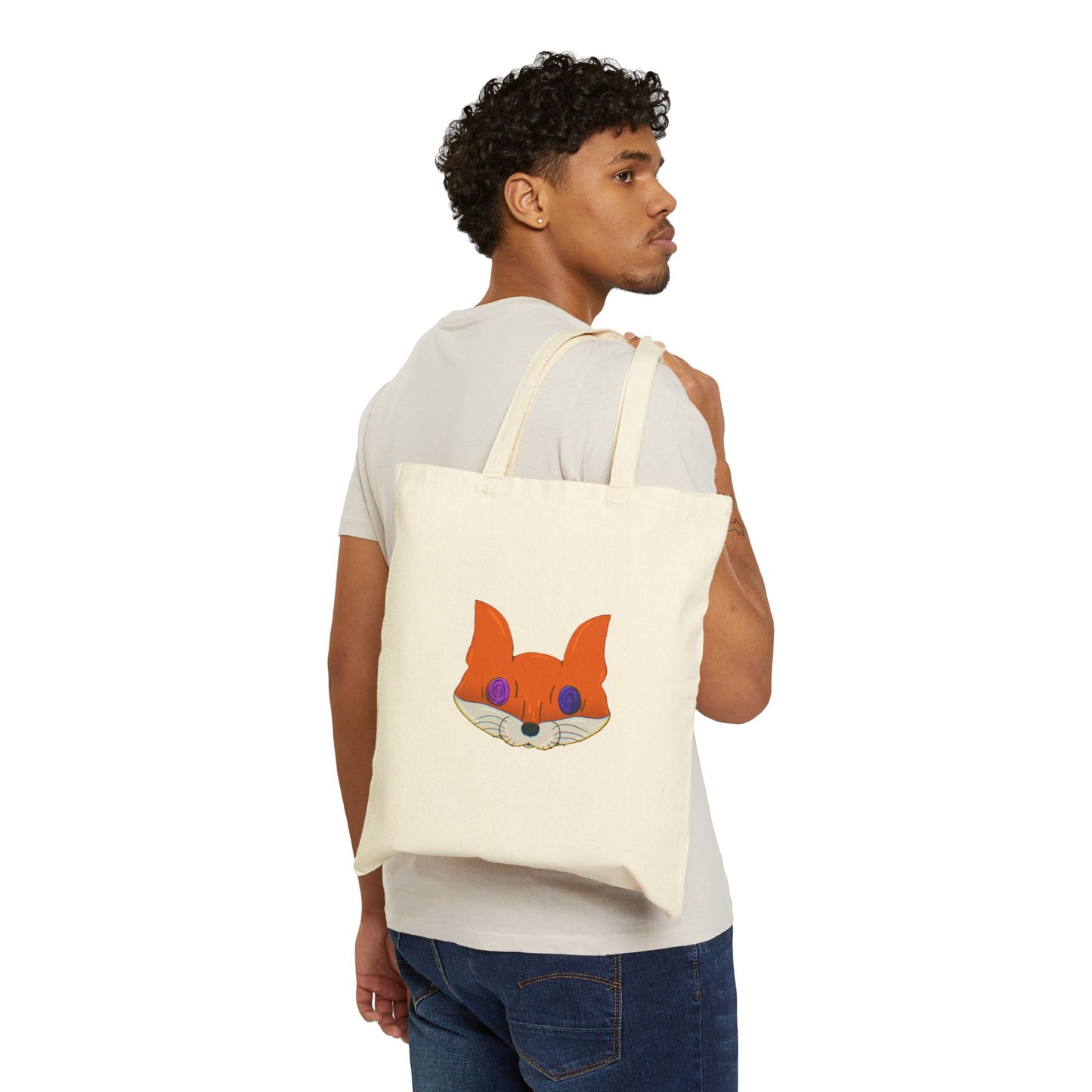 CrypticFox Cotton Tote Bag
